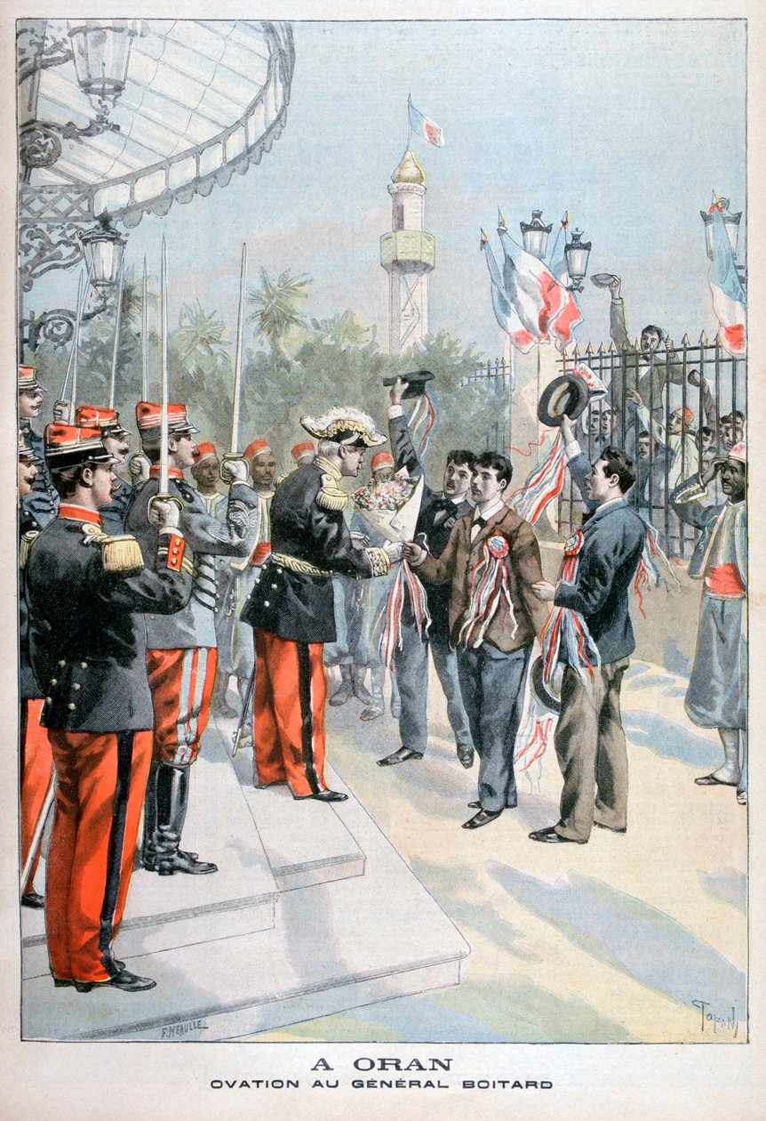 Generál Boitard, Oran, severozápadní Alžírsko, 1898 od Oswaldo Tofani