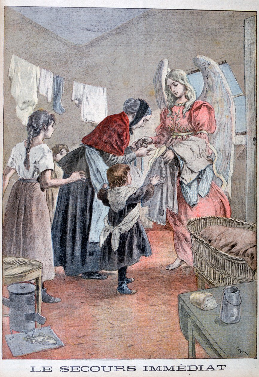 Okamžitá pomoc, 1899. od Oswaldo Tofani