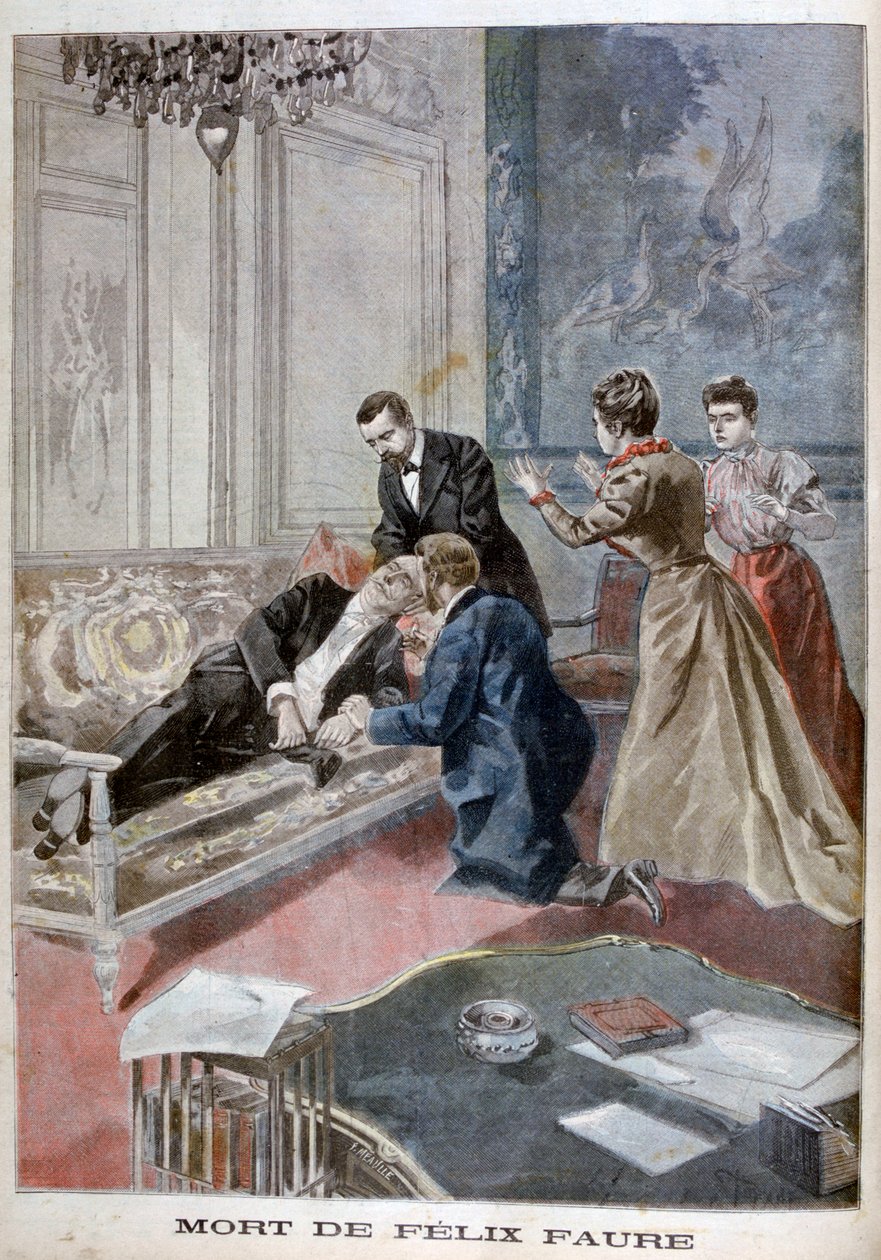 Smrt Felixe Faure, 1899. od Oswaldo Tofani