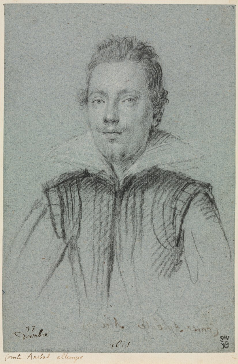 Hrabě Anibal Altemps, 1615. od Ottavio Mario Leoni