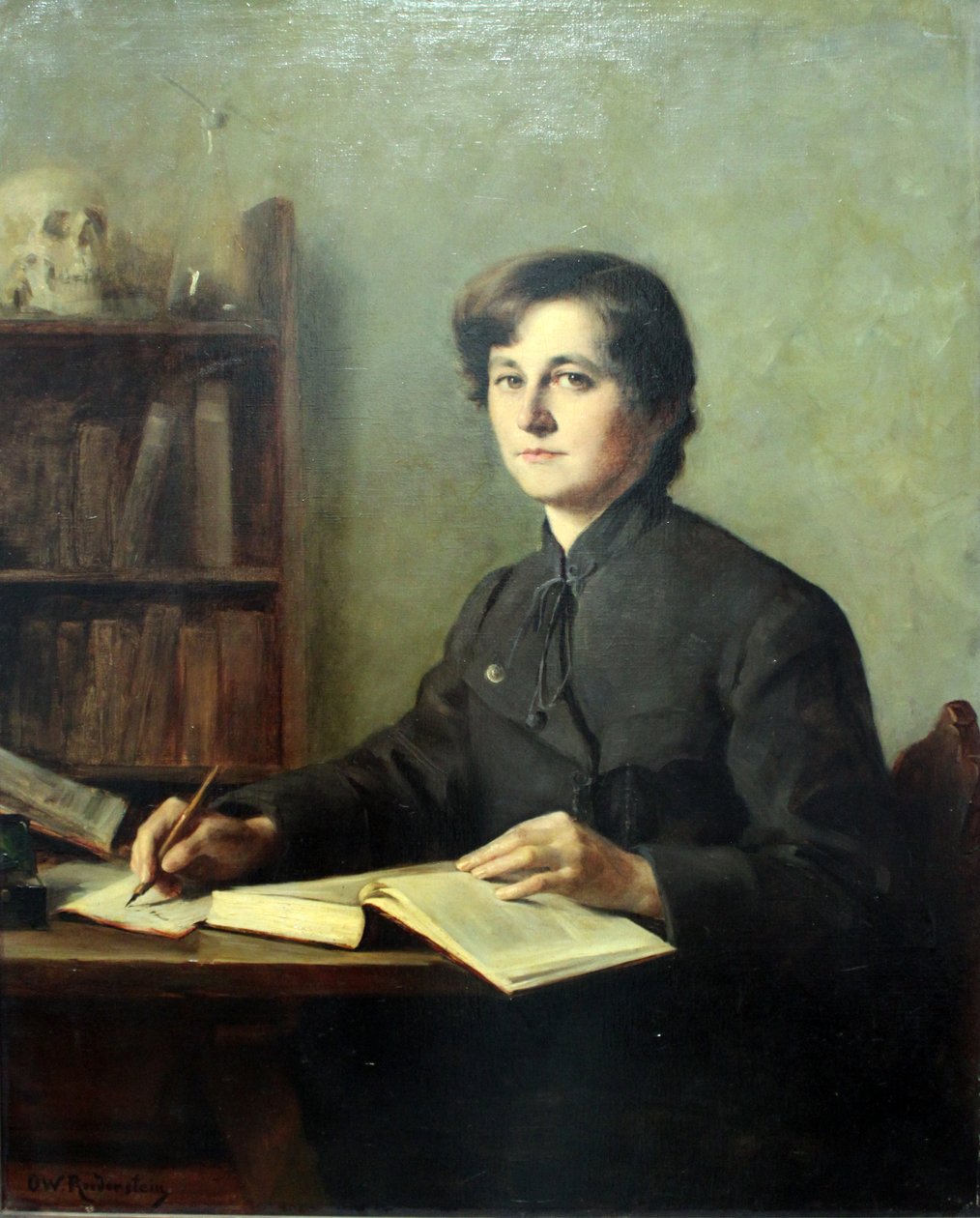 Portrét Elisabeth Winterhalter od Ottilie Roederstein