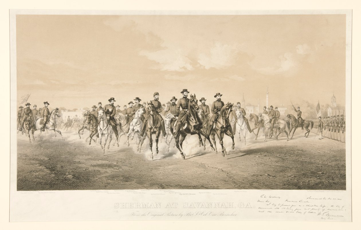 Sherman v Savannah, Ga. od Otto Boetticher