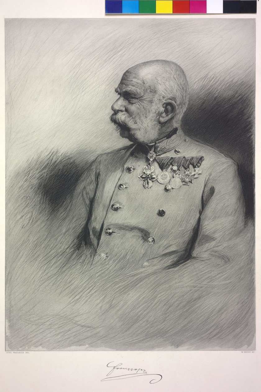 Rakouský císař František Josef I. od Otto Friedrich