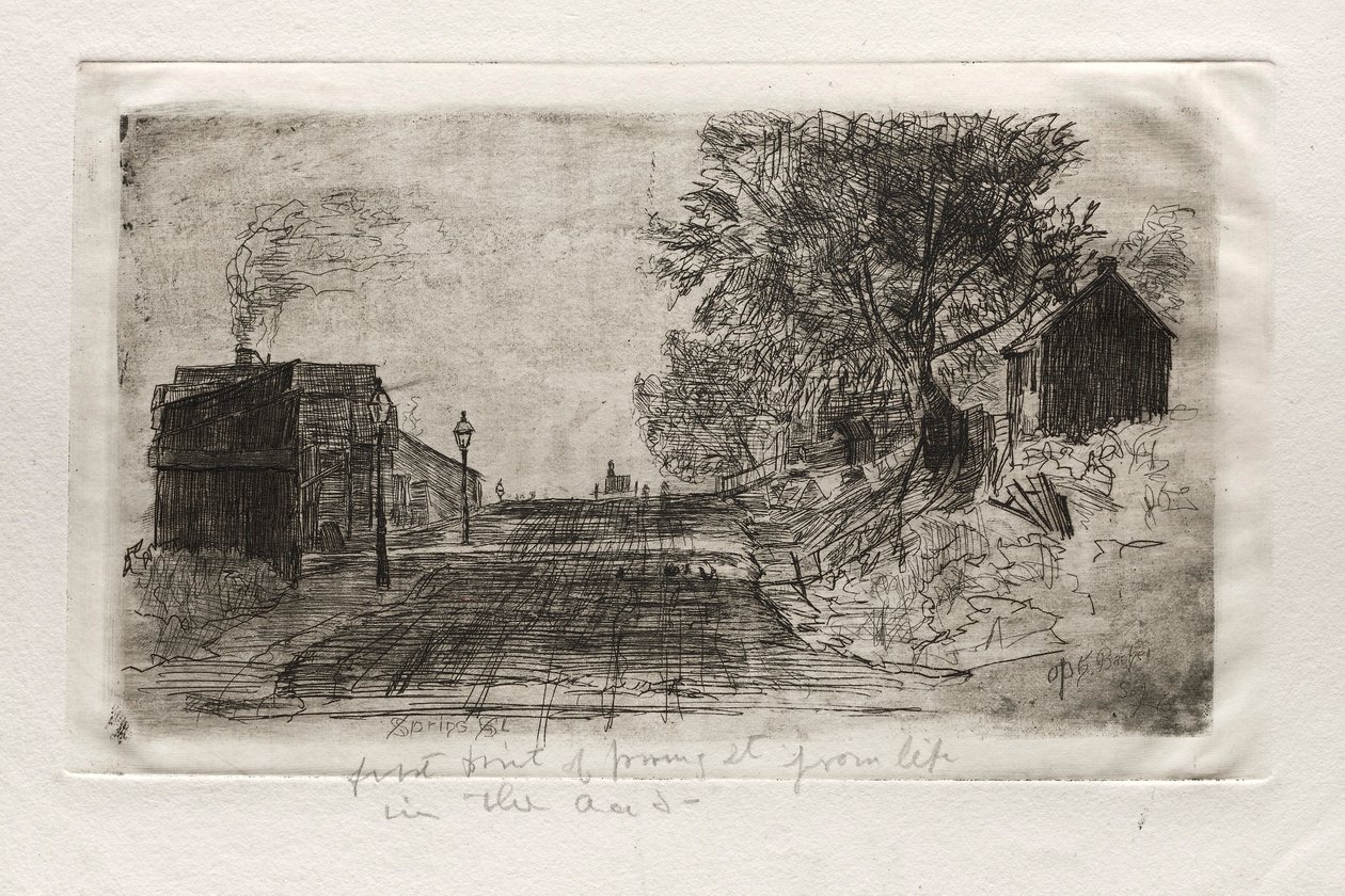 Jarní ulice, 1878. od Otto H. Bacher