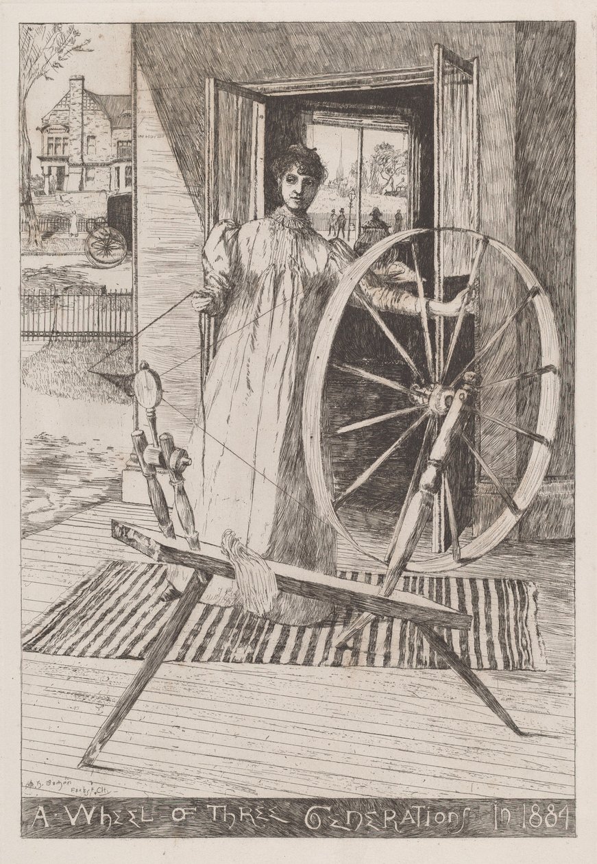 U Kolovratu, c. 1884. od Otto Henry Bacher