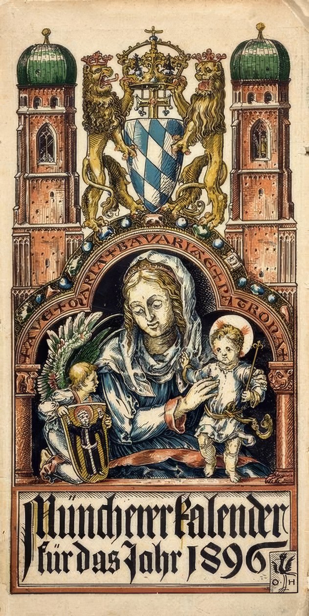 Marie Bavorská od Otto Hupp