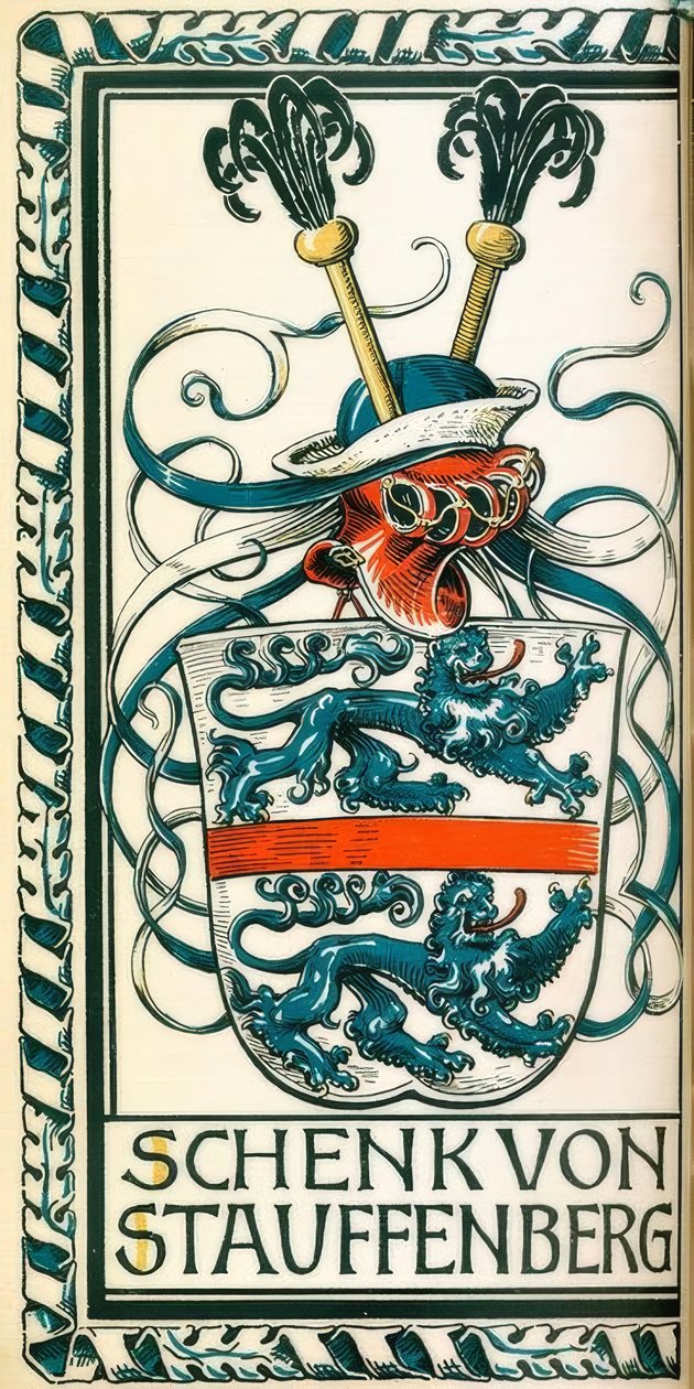 Schenk von Stauffenberg (švábský šlechtic). od Otto Hupp