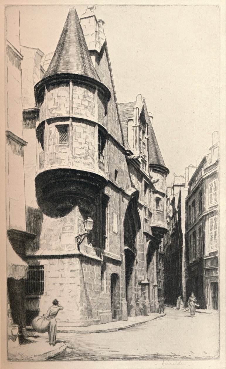 Hotel de Sens, 1915 od Otto J Schneider