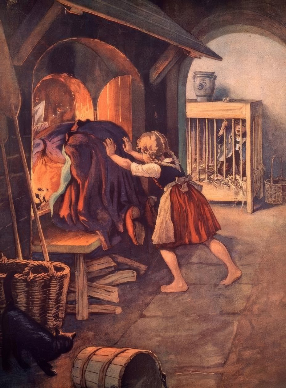 Jeníček a Mařenka od Otto Kubel