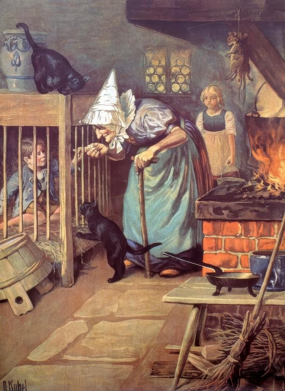 Jeníček a Mařenka od Otto Kubel