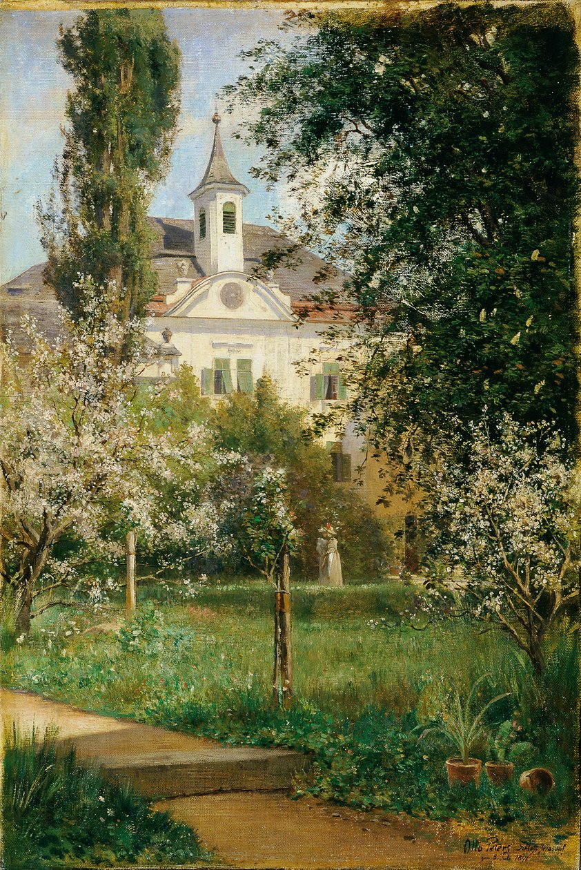 Zámek Gerasdorf od Otto Seraphim Peters