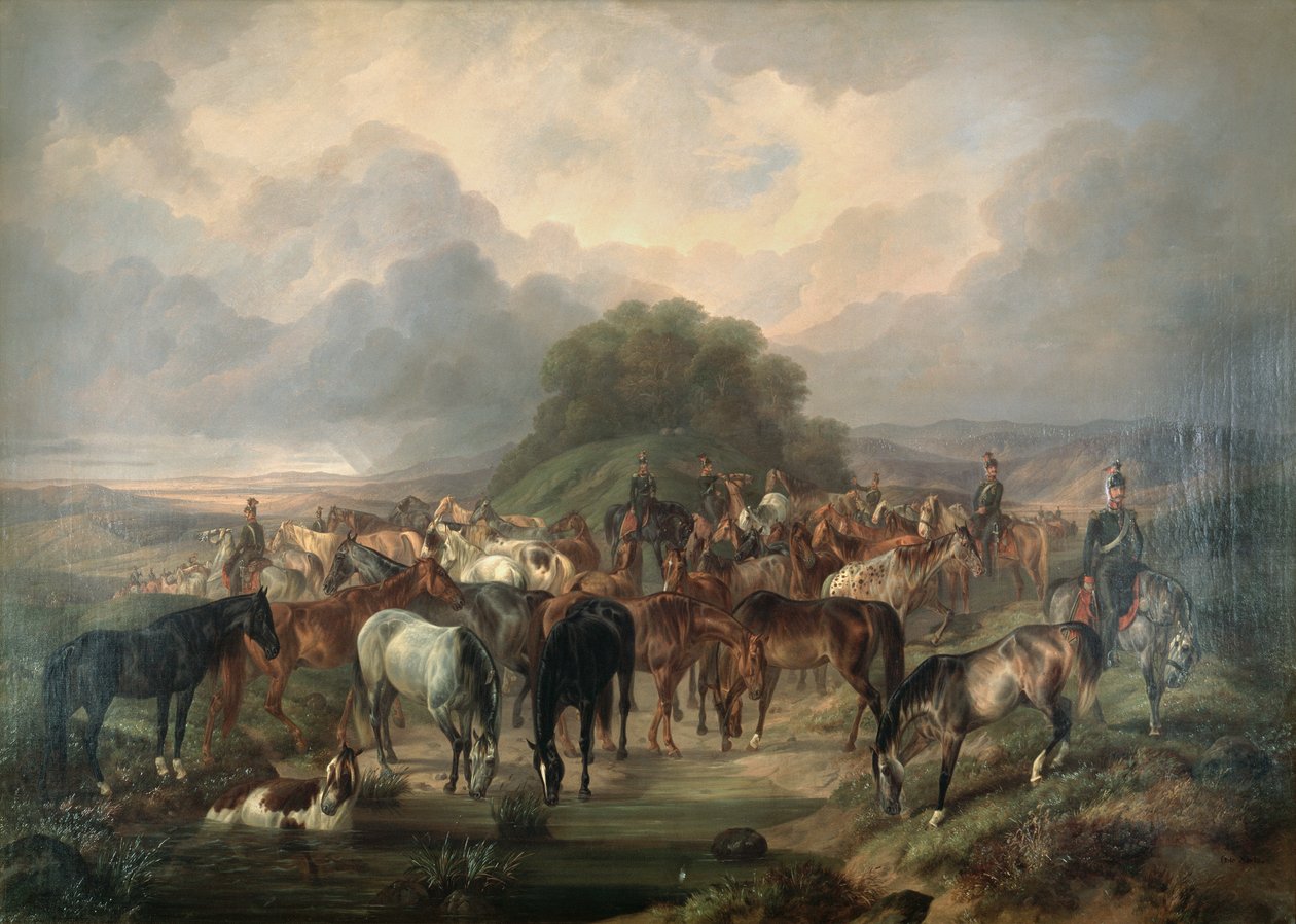 Transport vedený Uhlanem od Otto Stotz