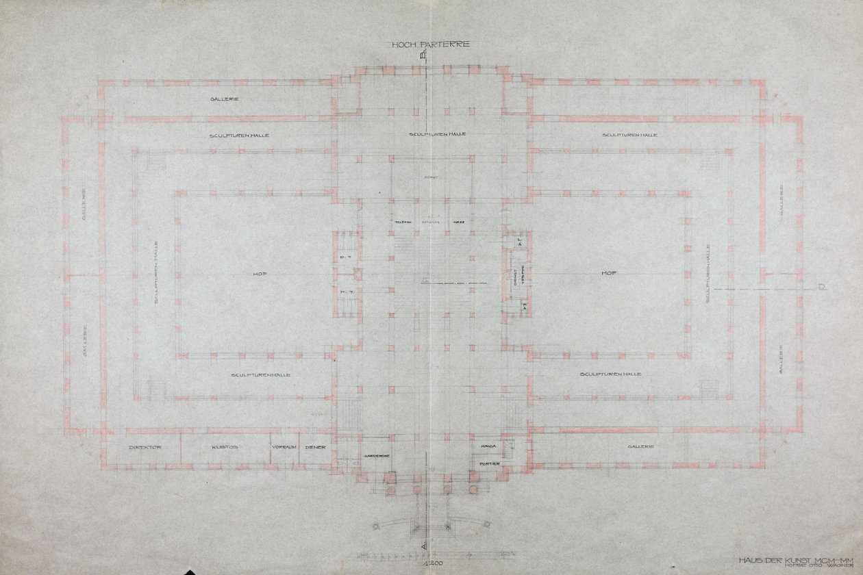 Projekt "Dům umění MCM-MM" od Otto Wagner