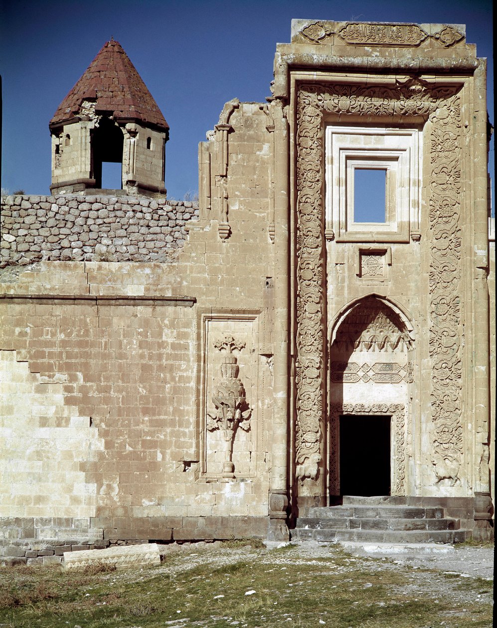 Vstup do harému, palác Ishak Pasa od Ottoman School