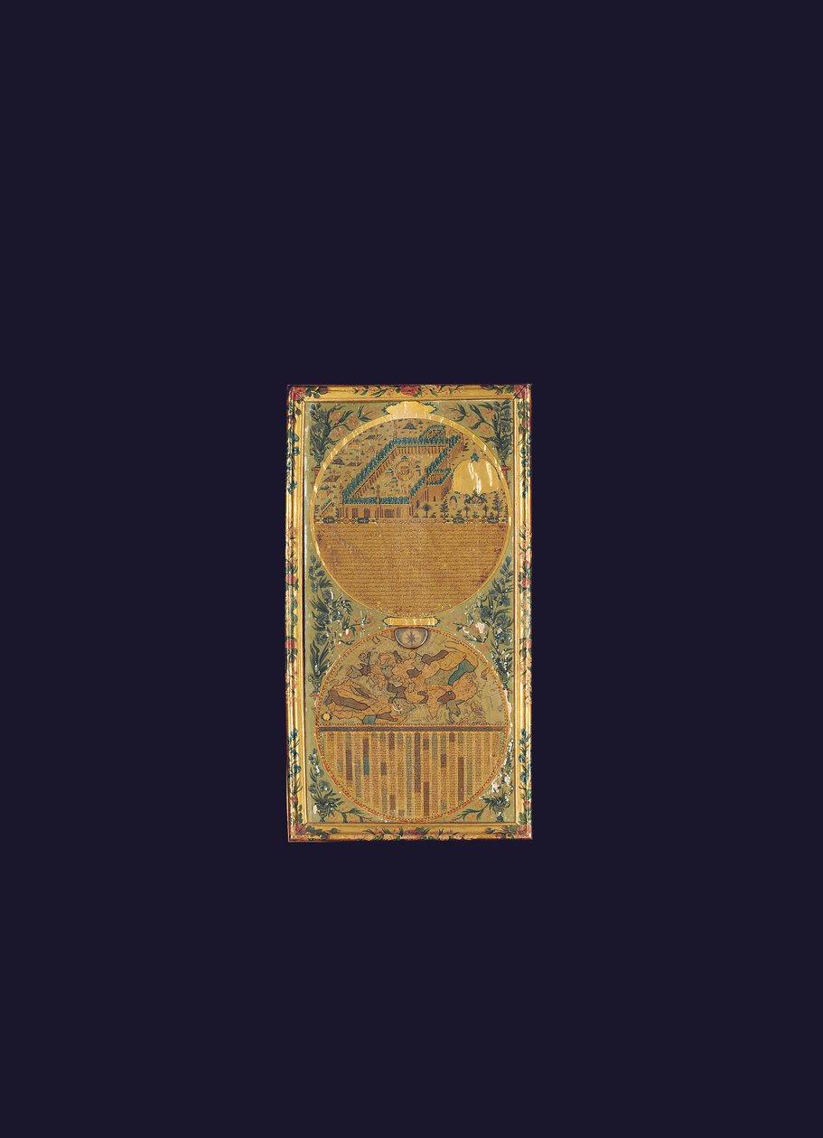 Qibla Compass, Konstantinopol od Ottoman School