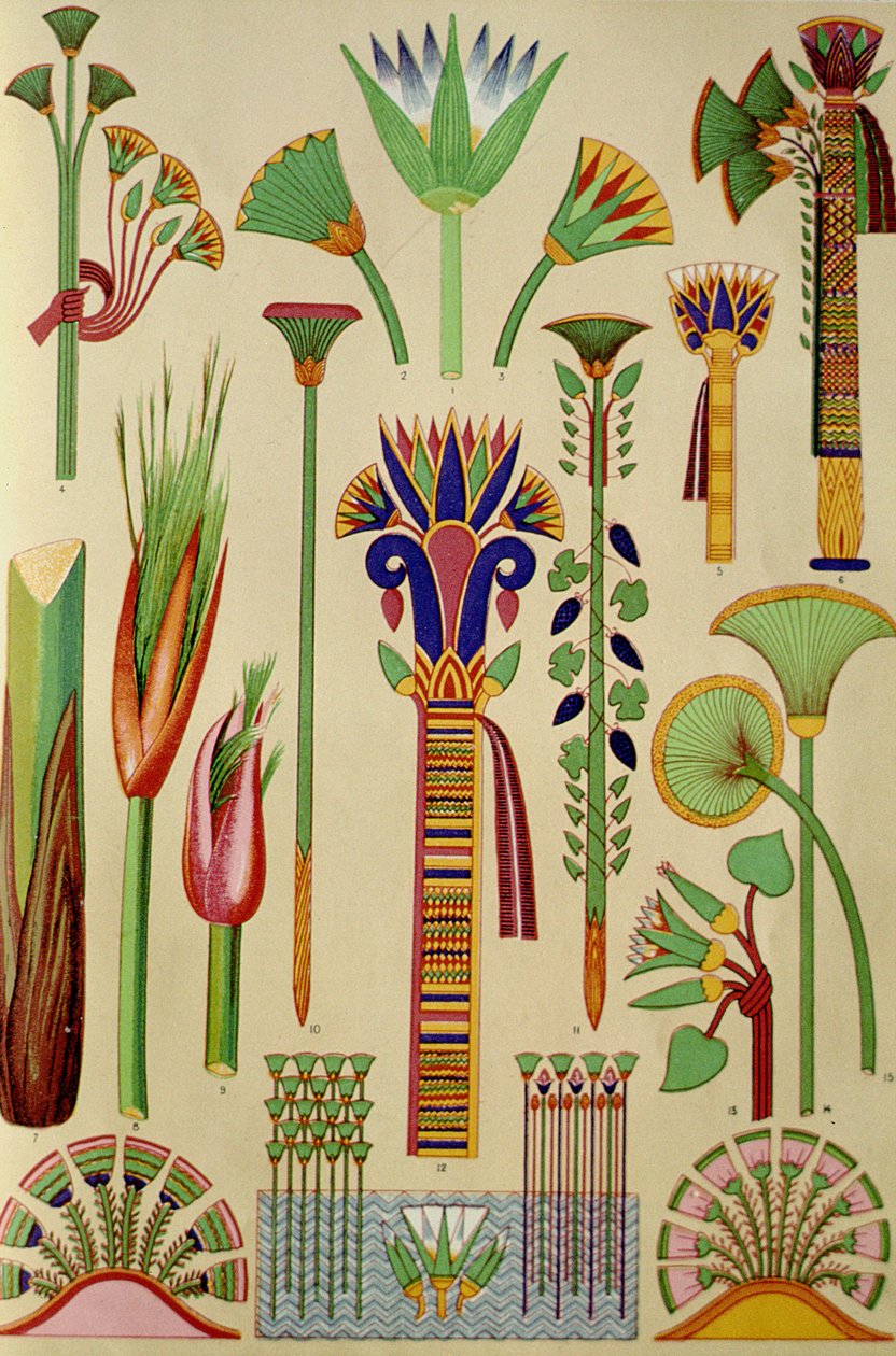 Egyptský ornament z 