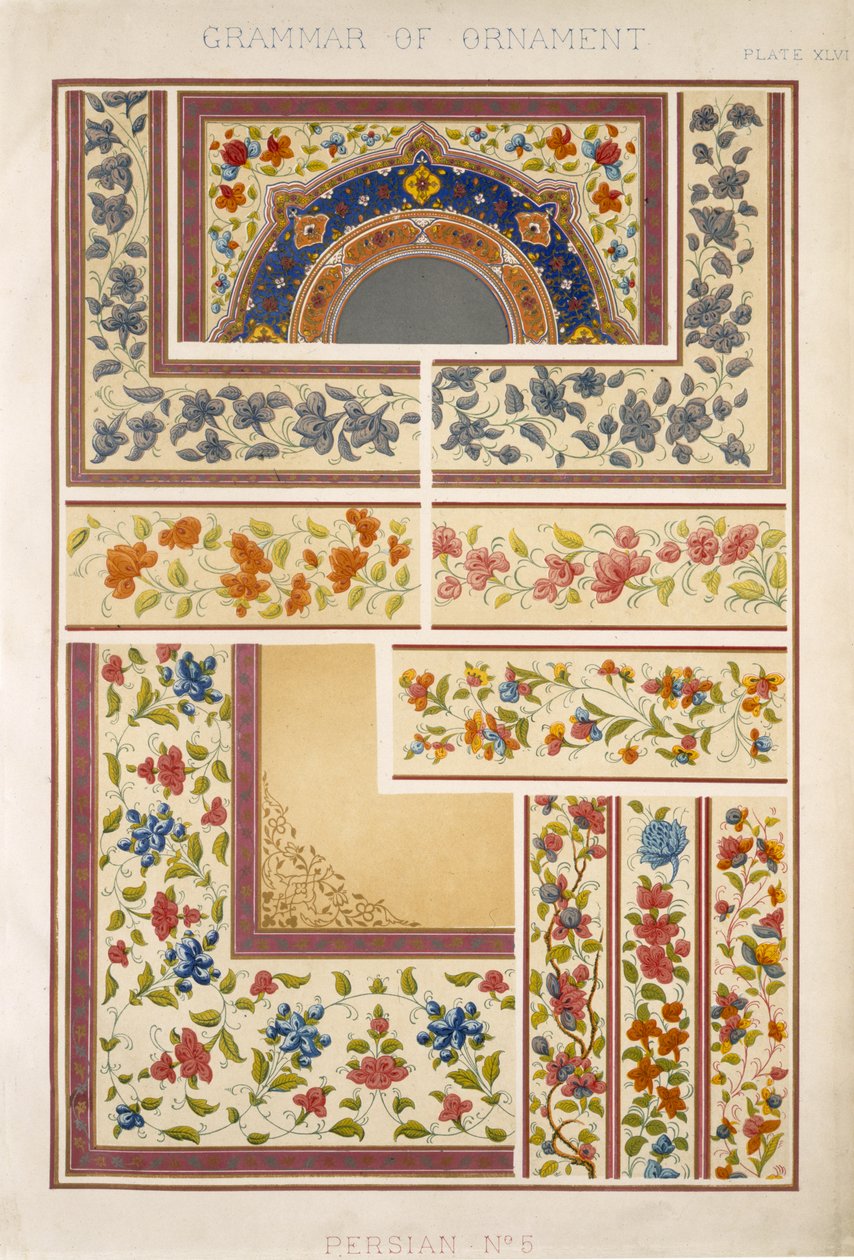 Persian No 5, deska XLVII, z 