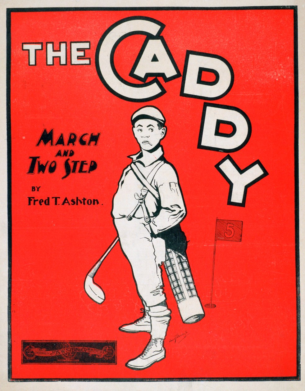 The Caddy, obálka not, 1900 od Owen T Reeves