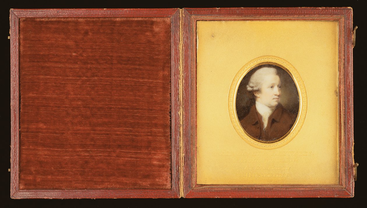 Sir Joshua Reynolds (1723–1792) od Ozias Humphry