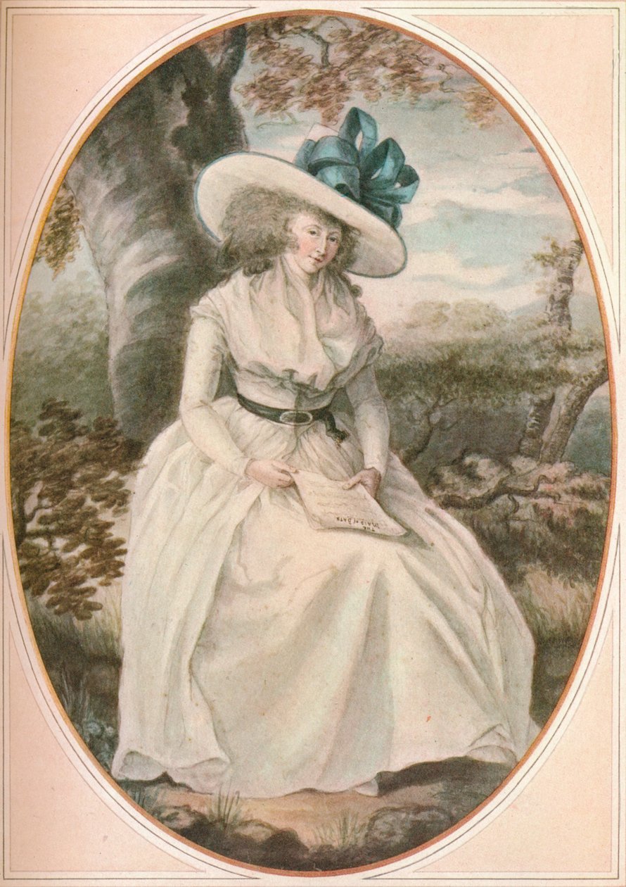 Panna z Bathu, c1769 od Ozias Humphry