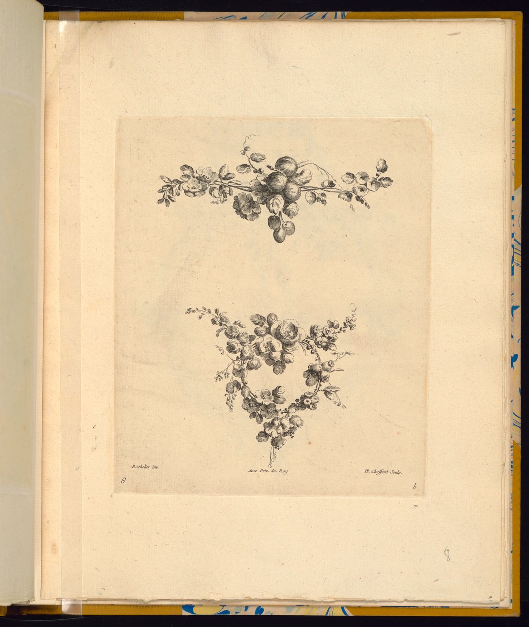 Tisk (Francie) od P.P. Choffard