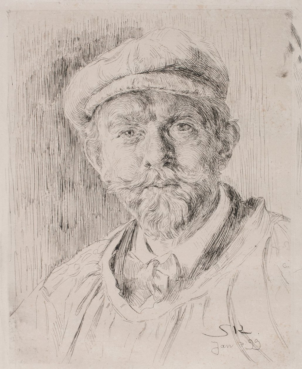 Autoportrét od Peder Severin Krøyer