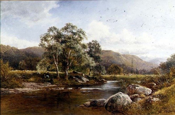 Pohled na Abbot Hall, Kendal od P. Crosthwaite
