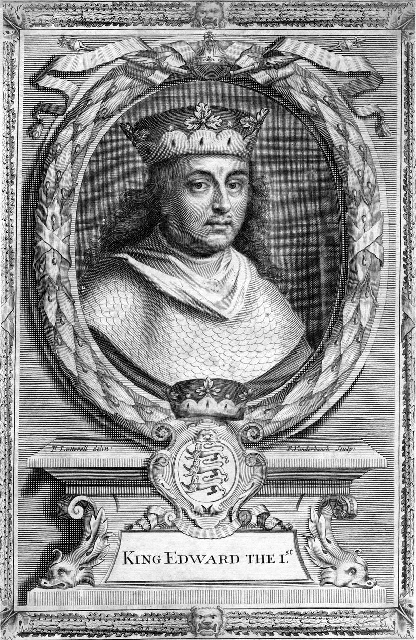 Edward I of Anglie, 1239-1307. od P. Vanderbanck