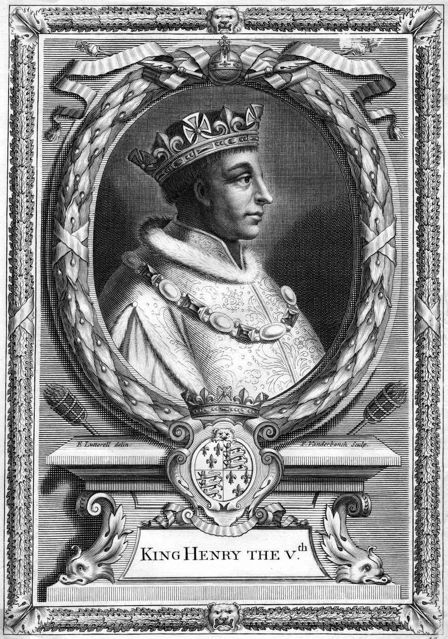 Jindřich V., král Anglie. od P. Vanderbanck