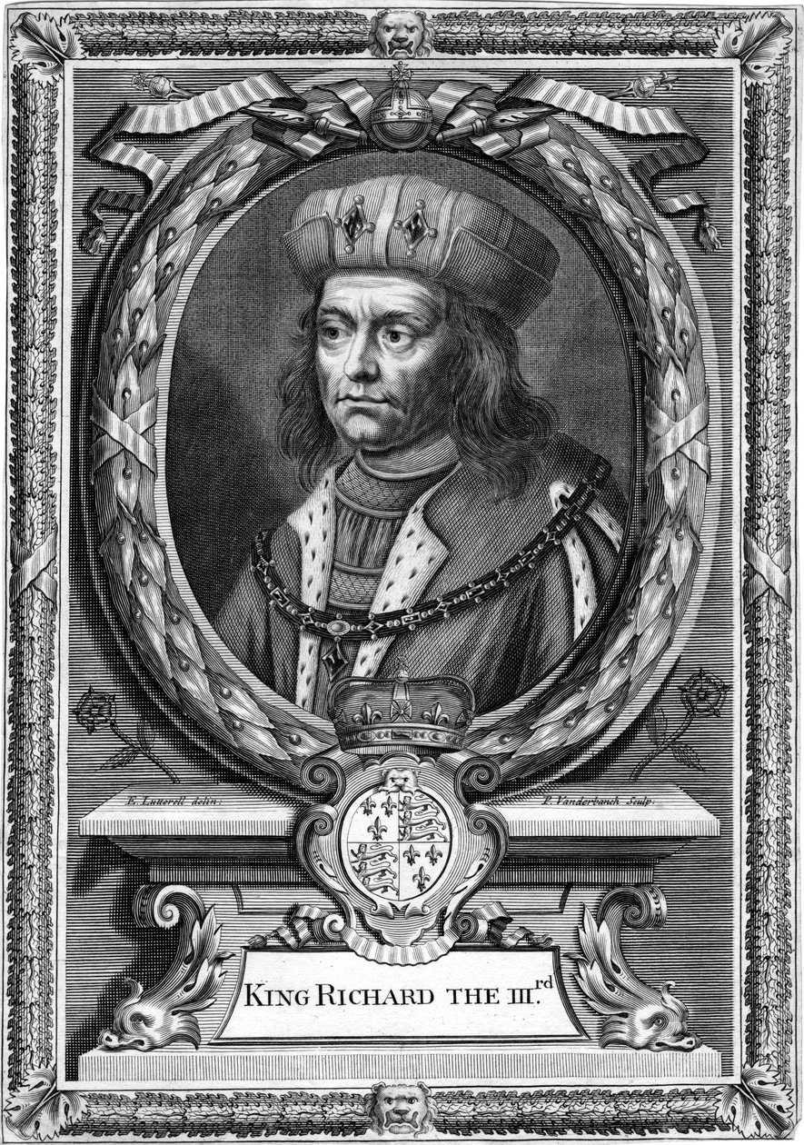 Richard III Anglie, 17. století. od P. Vanderbanck