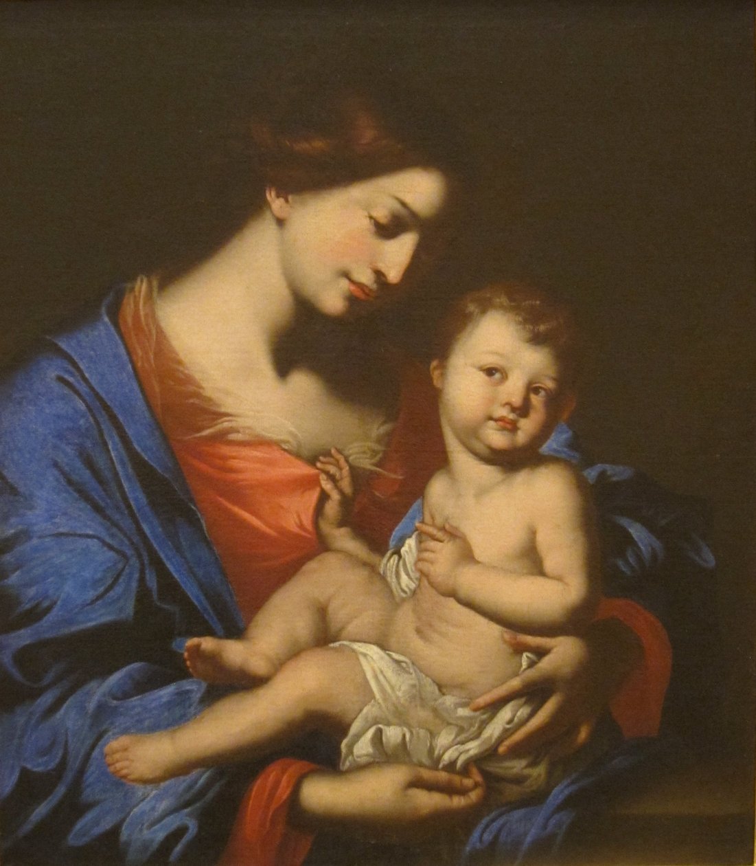 Madonna a dítě od Pacecco De Rosa