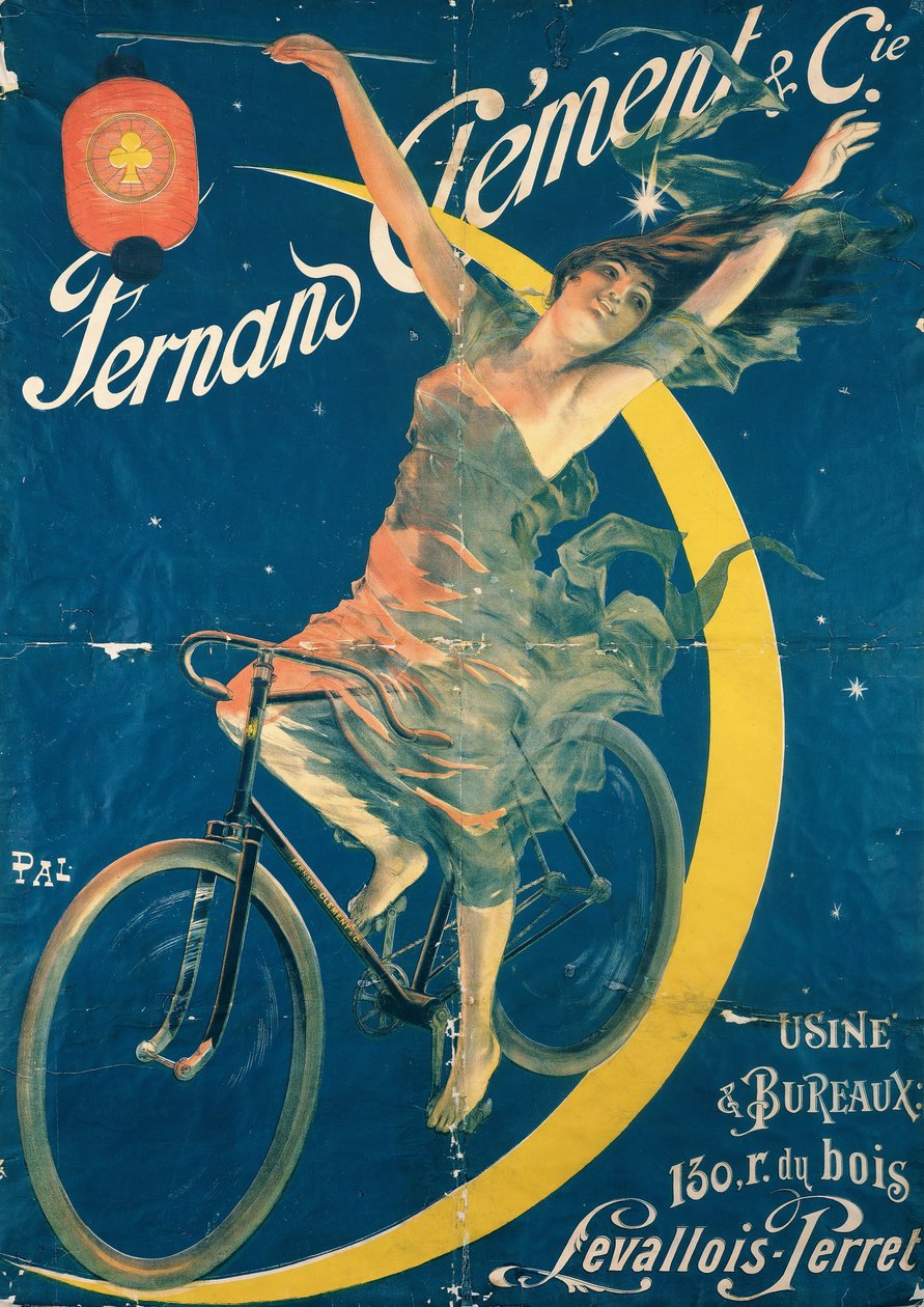 Plakát s reklamou na kola „Fernand Clement“. od Pal