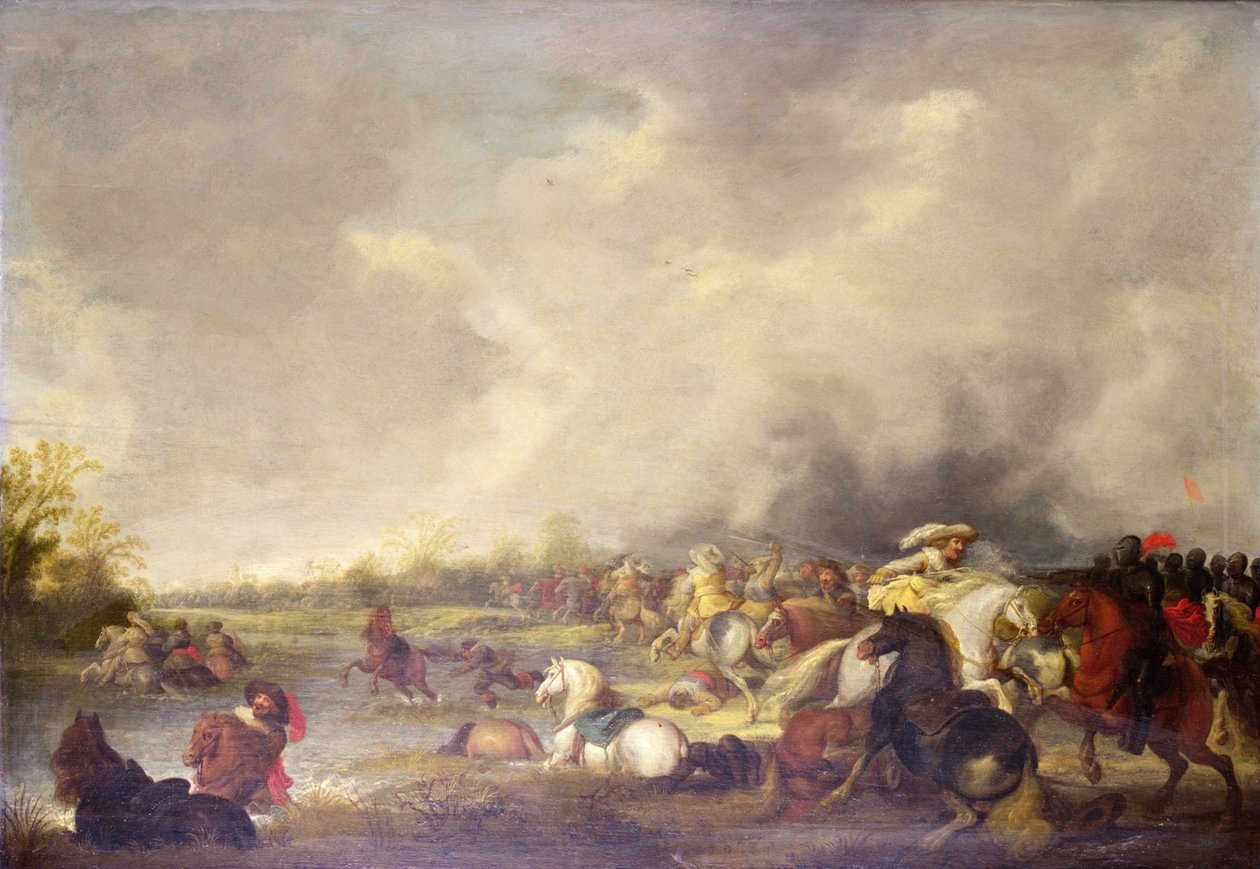 Bitva u Lutzen (1632) od Anthonie Palamedesz
