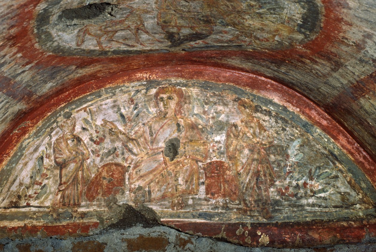 Kristus Učitel od Paleo Christian
