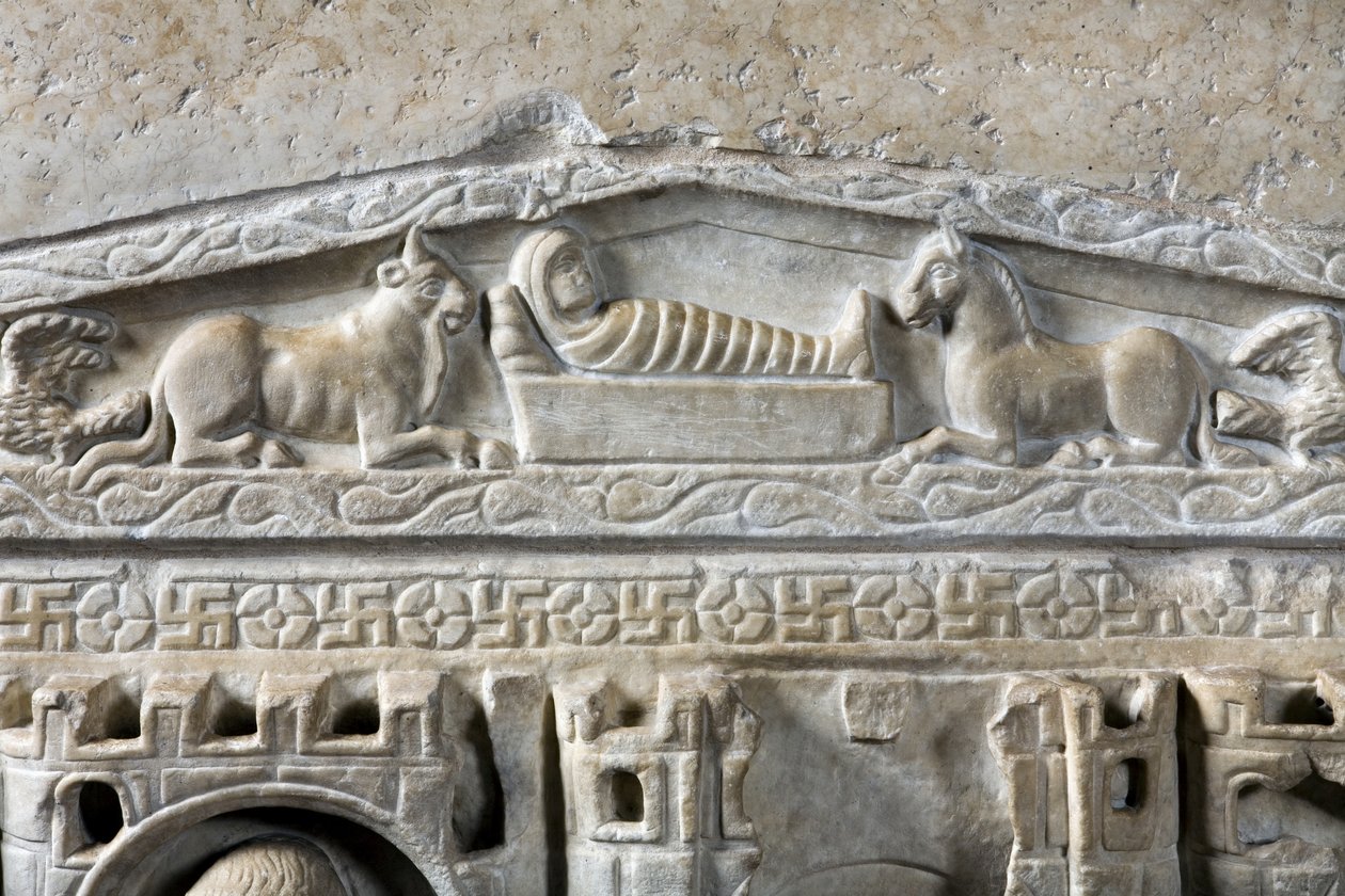 Stilichův sarkofág (mramor) od Paleo Christian