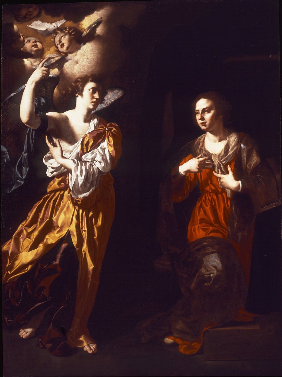 Zvěstování od Paolo Domenico Finoglia