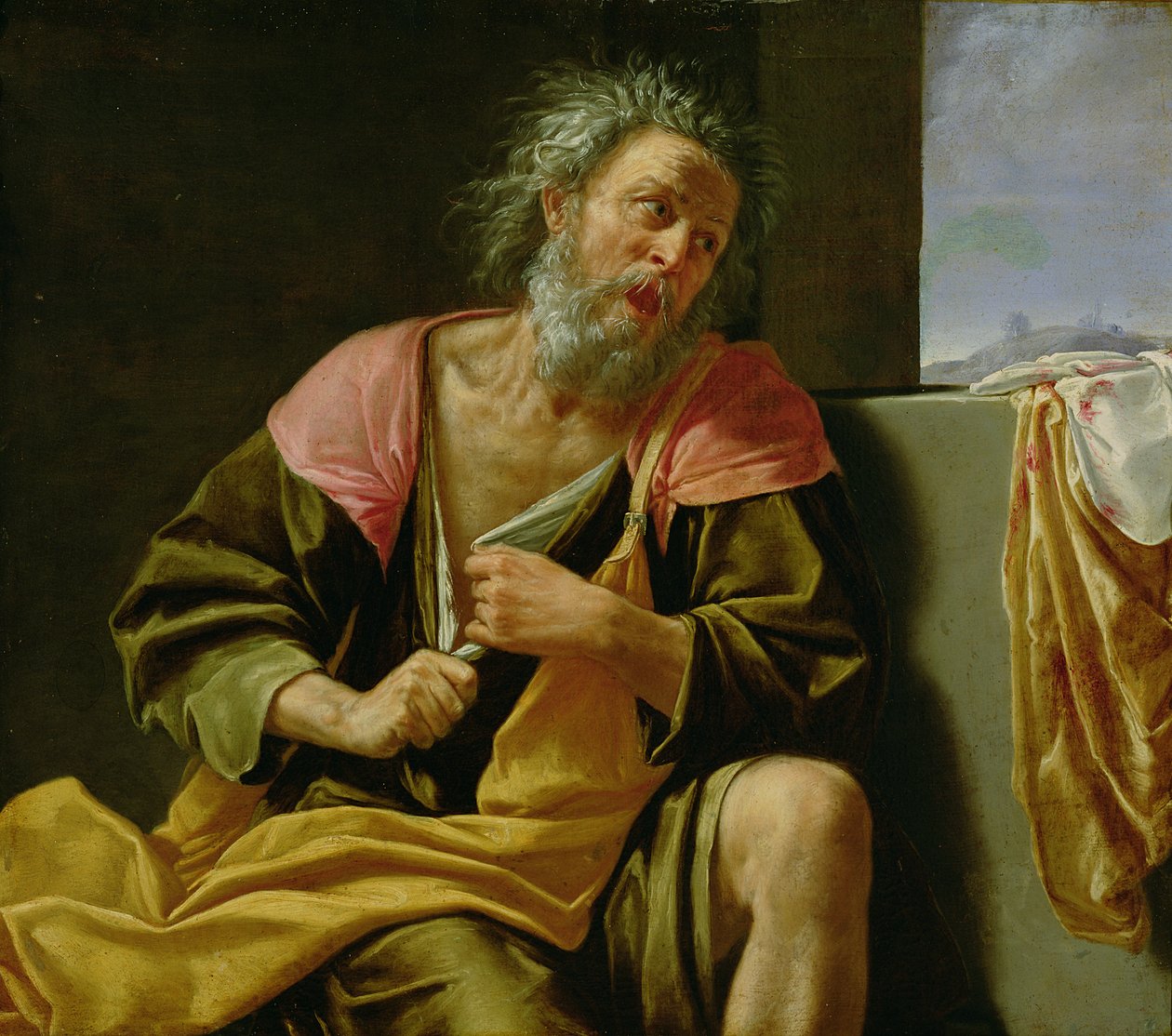 The Agonie of Jacob, c.1648-52 od Paolo Emilio Besenzi