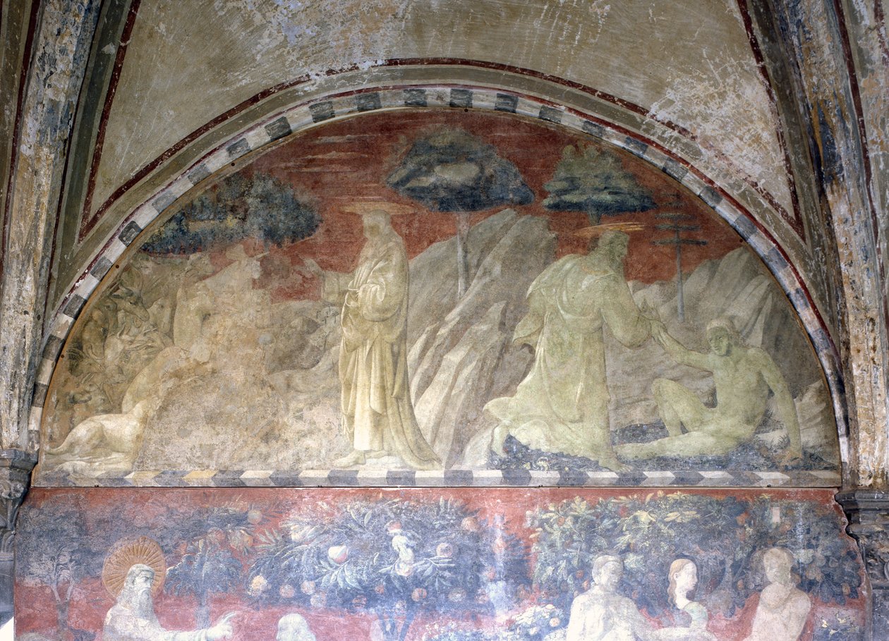 Stvoření, kolem 1424-25 od Paolo Uccello