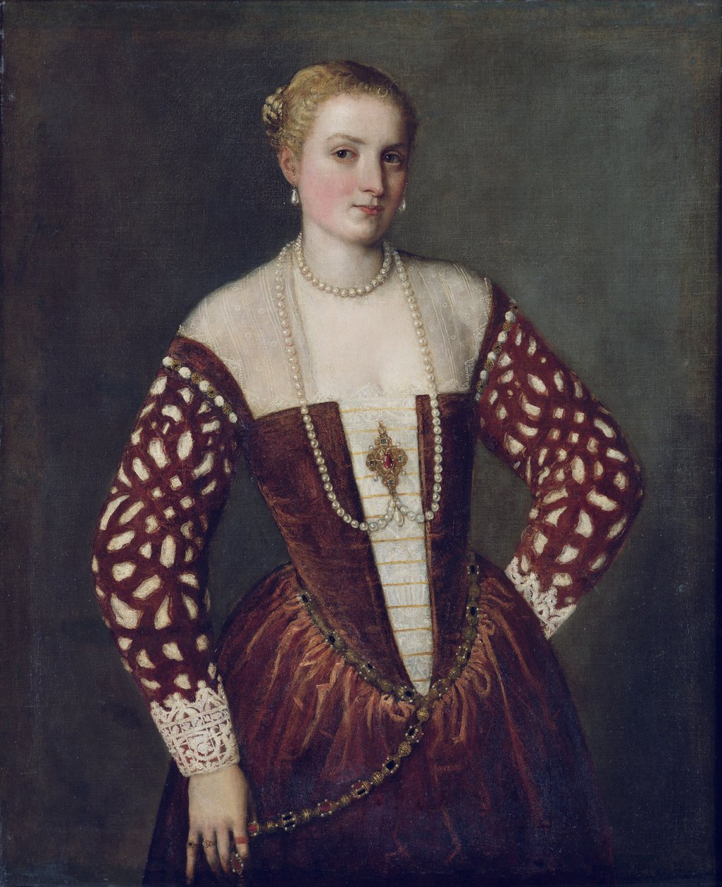 Portrét ženy od Paolo Veronese