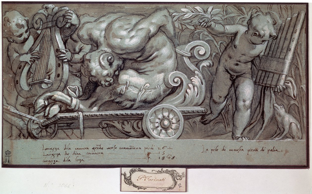 Trest Marsyas, c1573. od Paolo Farinati