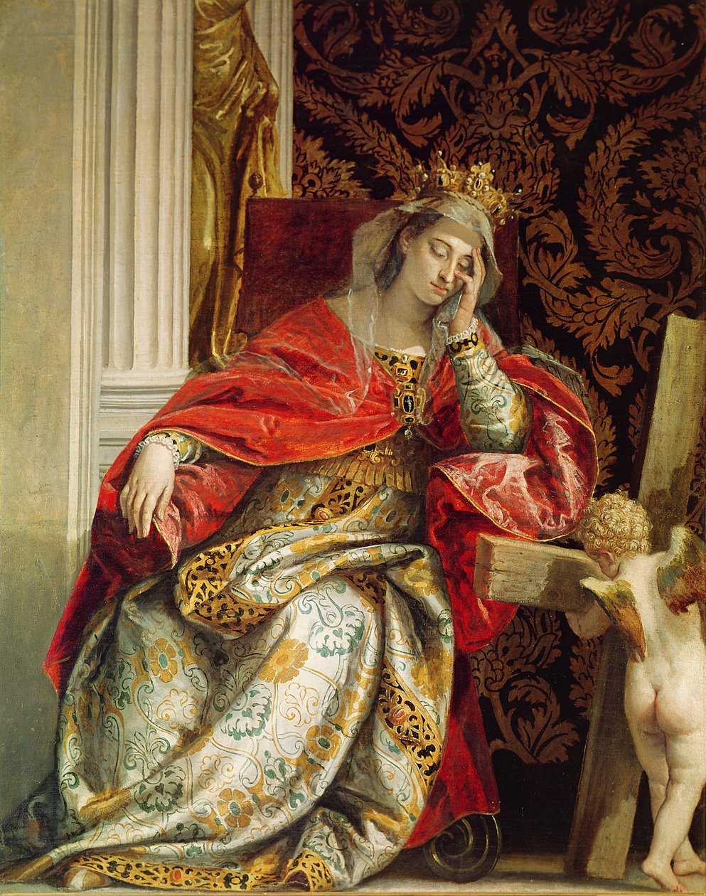 Portrét svaté Heleny od Paolo Veronese