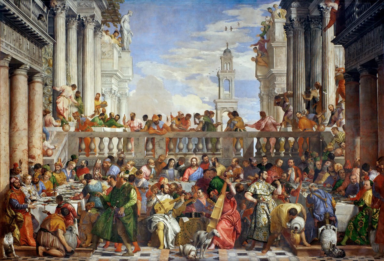 Svatba v Káně od Paolo Veronese