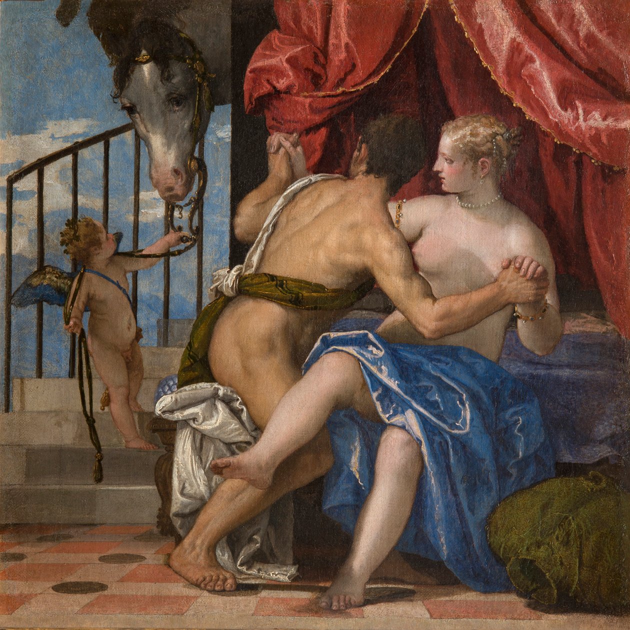 Venuše a Mars, ca. 1575. od Paolo Veronese