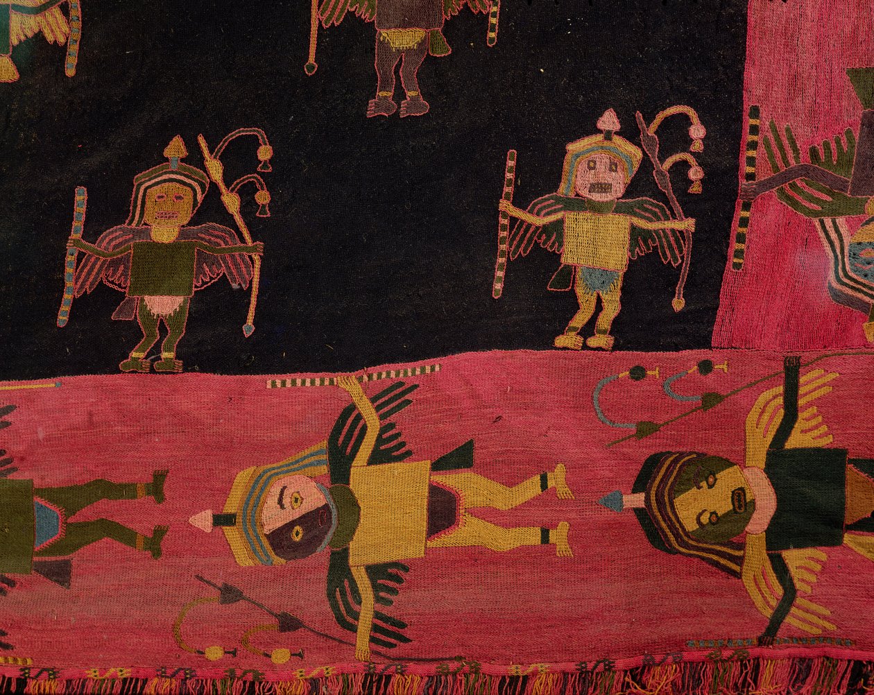 Vlněná tkanina (textil) od Paracas Culture