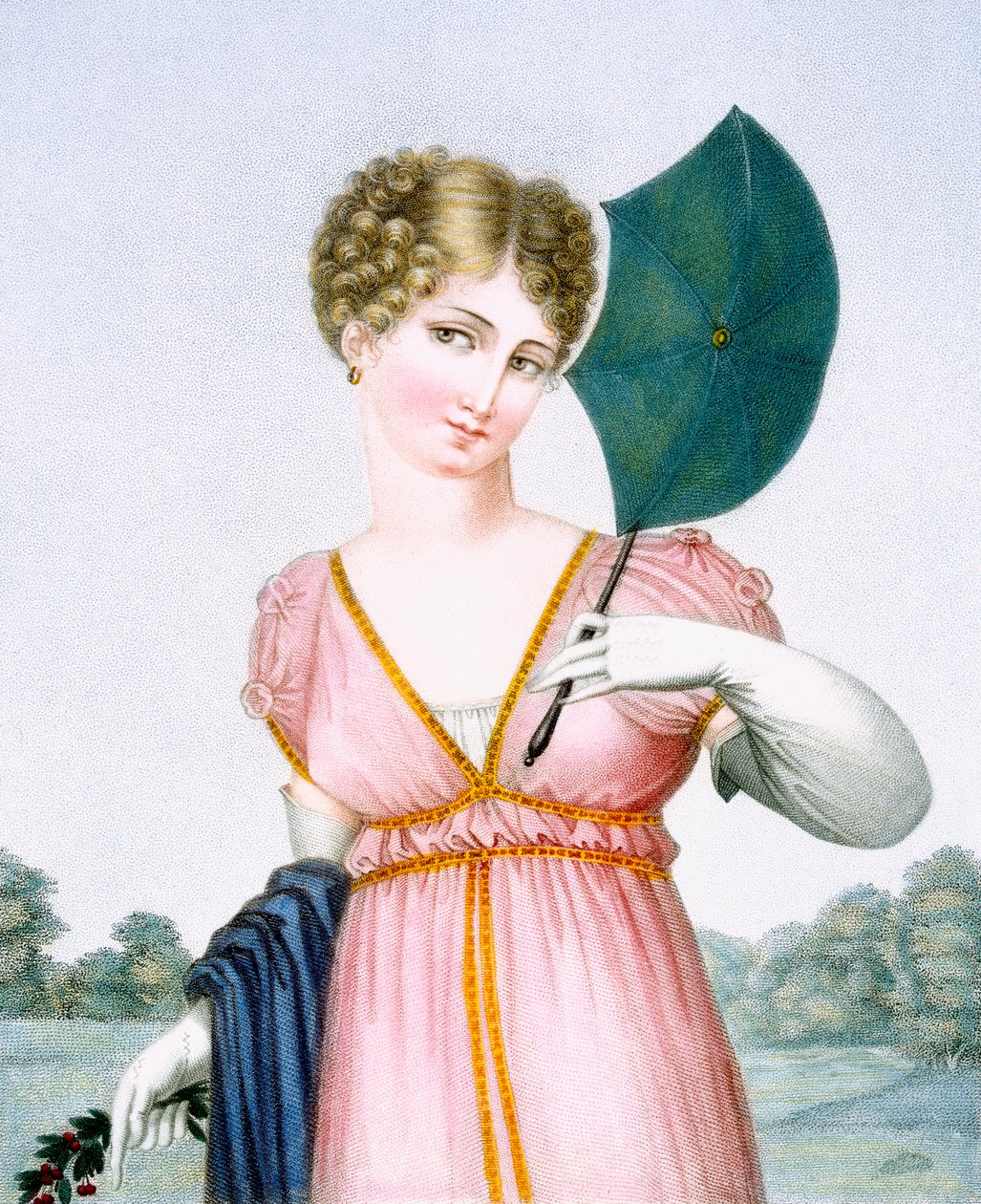 Flirt, vyrytý Augrandem, kolem roku 1816 od Parfait Augrand