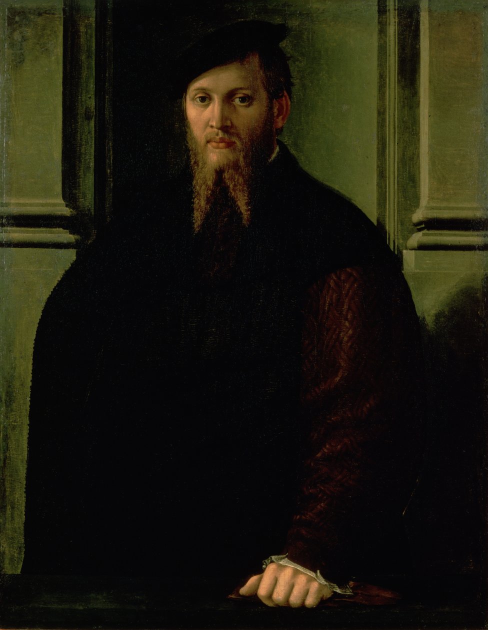 Portrét muže od Parmigianino