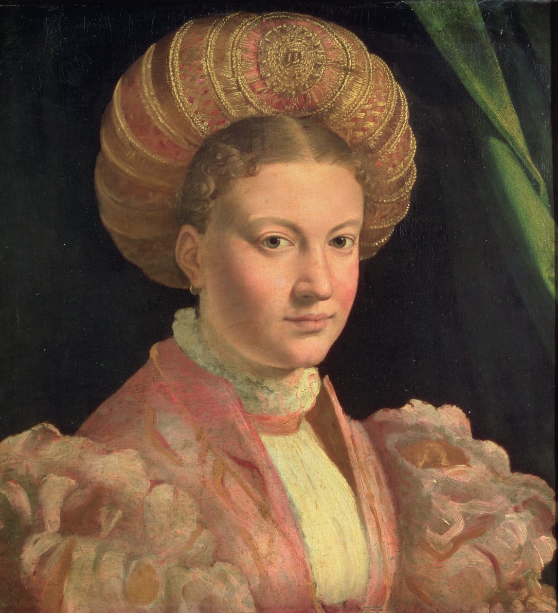 Portrét mladé ženy, možná hraběnky Gozzadini, kolem roku 1530 (panel) od Parmigianino