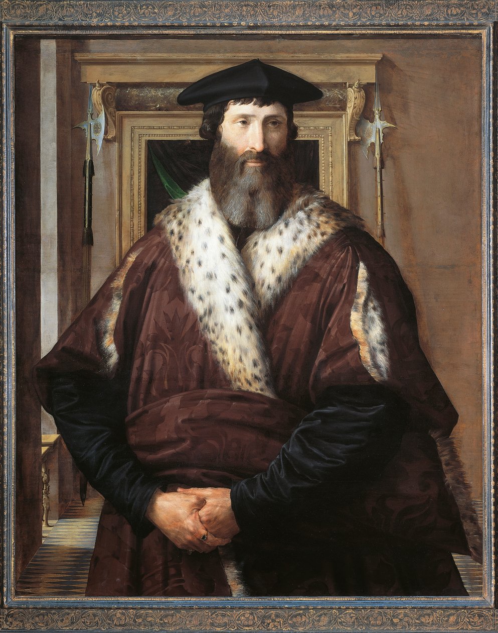 Portrét Malatesty Baglioniho od Parmigianino