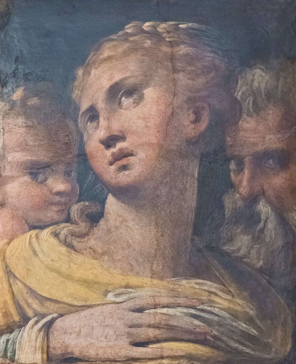 Tři hlavy od Parmigianino (1503 40)