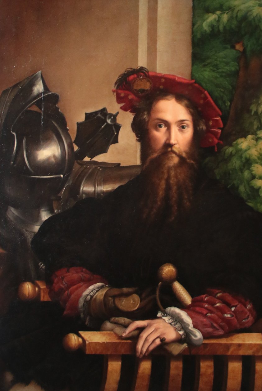 Portrét Galeazza Sanvitaleho od Parmigianino